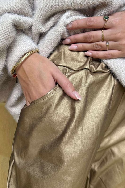 Wax Magic Trousers Old Gold /20/20=